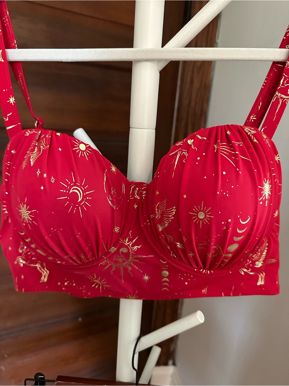 NWT Torrid Celestial Swimset - shorts and underwire top - Picture 2 of 7